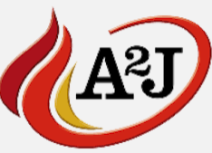 Logotipo de la empresa A2J extintores