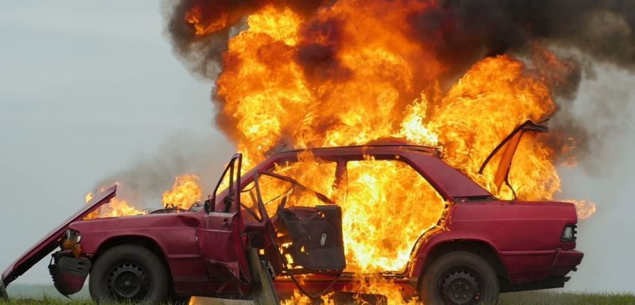 Incendios en vehiculos- Extintores Guadalajara