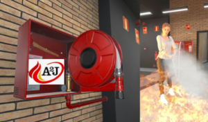 Son un sistema fijo contra incendios diseñado para proporcionar agua a presión a través de una manguera enrollada, que se puede desenrollar rápidamente en caso de emergencia.