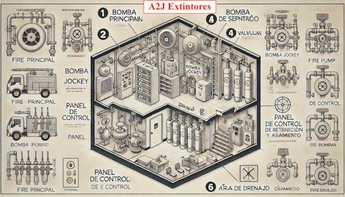 Es el corazón de un sistema de protección contra incendios en edificios industriales, comerciales o residenciales. Su diseño y distribución deben cumplir con normativas específicas que garantizan un funcionamiento seguro y eficiente en caso de emergencia.