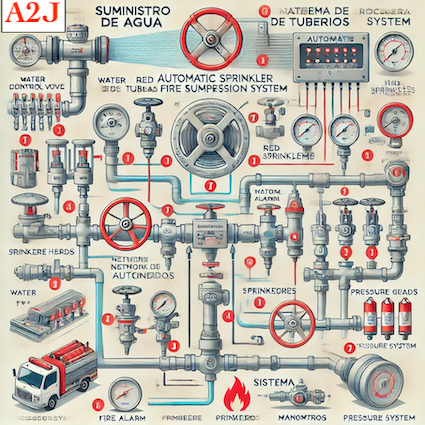 Los sistemas de extinción por rociadores automáticos son esenciales en la protección contra incendios en edificios residenciales, comerciales e industriales. Están diseñados para detectar y controlar incendios en sus primeras etapas, minimizando daños y protegiendo vidas.