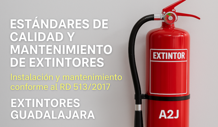 Los Estándares de Calidad y Mantenimiento de Extintores son la clave para la seguridad contra posibles incendios.