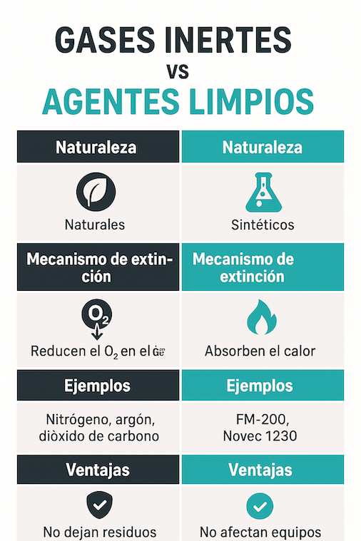 Gases Inertes y Agentes Limpios - Extintores Guadalajara