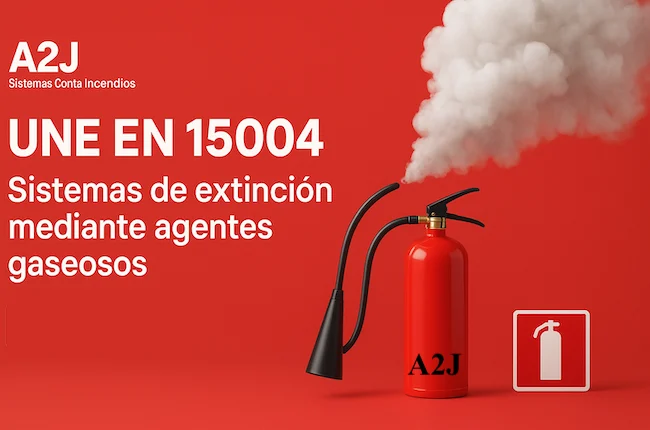 UNE-EN 15004: Sistemas de extinción mediante agentes gaseosos