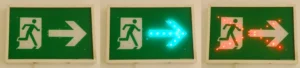 Esta señalización es una evolución avanzada de los sistemas tradicionales de señalización de seguridad.